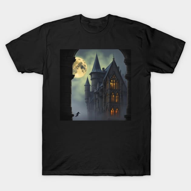 Haunted Castle T-Shirt by Haunted History Chronicles